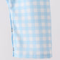 Blue Candy Cane Embroidery Gingham JonJon