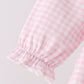 Pink Nutcracker Smocked Ruffle Bloomer Set