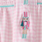 Pink Nutcracker Smocked Ruffle Bloomer Set
