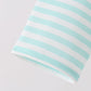Mint Nutcracker Embroidery Stripe Top
