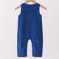 Blue corduroy Nativity Embroidery Jon Jon