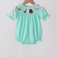 Green Character Smocked Bubble