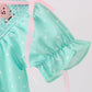 Green Character Smocked Bubble