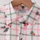 Red Holly Button Down Shirt