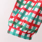 Red Bow Gingham Mom Dress