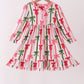 Pink Bow Ruffle Bamboo Dress