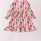 Pink Bow Ruffle Bamboo Dress