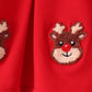 Red Reindeer French Knot Bloomer Set