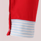 Red Reindeer French Knot Romper