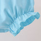 Blue Castle Embroidery Ruffle Bloomer Set