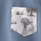 Blue Farm Pocket Bubble