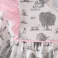 Pink Farm Ruffle Pants Set