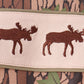 Camouflage Moose Embroidery Romper