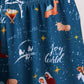 Navy Nativity Bamboo Pajama Set
