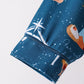 Navy Nativity Bamboo Pajama Set