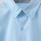 Blue button down shirt