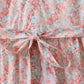 Floral romance tiered maxi dress