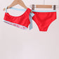 Red 2pc mom&me swimsuit