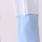 Blue dot horse embroidery romper