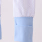 Blue dot horse embroidery romper