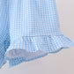 Blue Pencil Collar Set