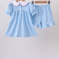 Blue Pencil Collar Set