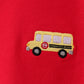 Red School Bus Pocket Polo Shirt