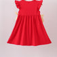 Red School bus Bow Dress