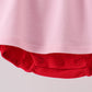 Pink Apple Embroidery Bubble