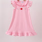 Pink Apple Ruffle Dress