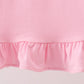 Pink Apple Ruffle Dress