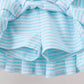 Yellow Apple Embroidery Skorts Set