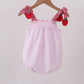 Pink Apple Gingham Bubble