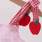 Pink Apple Gingham Bubble