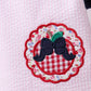 Pink Apple Gingham Set