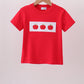 Red Apple Applique Top