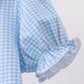 Blue Apple Smocked Dress