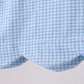 Blue Apple Scalloped Dress