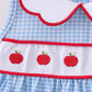 Blue Apple Smocked Dress