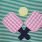 Green Ball Applique Dress