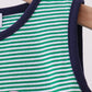 Green Ball Applique Dress