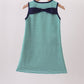 Green Ball Applique Dress