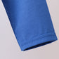 Royal blue puppy pumpkin embroidery top