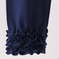 Navy icing ruffle pants