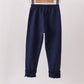 Navy icing ruffle pants