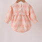 Pink plaid bubble