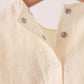 Beige turkey embroidery romper