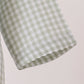 Beige turkey embroidery gingham bubble