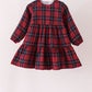 Red plaid dress