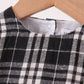 Black&white plaid bubble